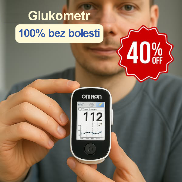 Omron – Neinvazivní zařízení pro monitorování hladiny glukózy