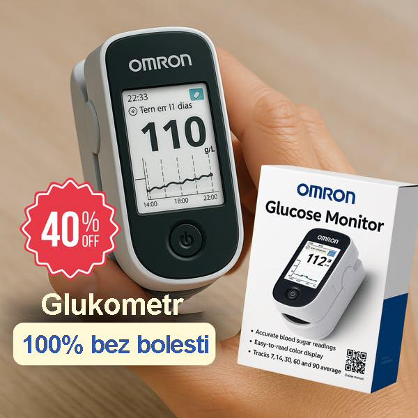 Omron – Neinvazivní zařízení pro monitorování hladiny glukózy