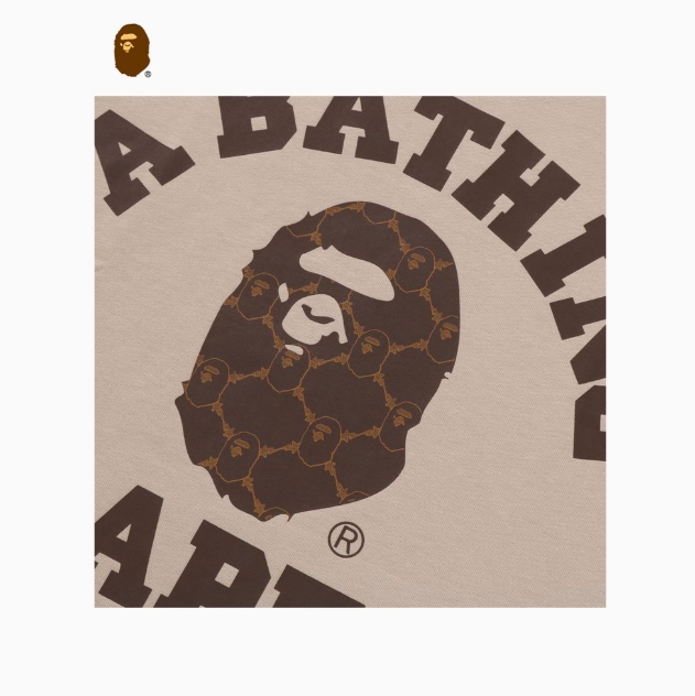 BAPE メンズ 25th 春夏 エイプ スター ロゴ柄 レタープリント 半袖 Tシャツ 110322O