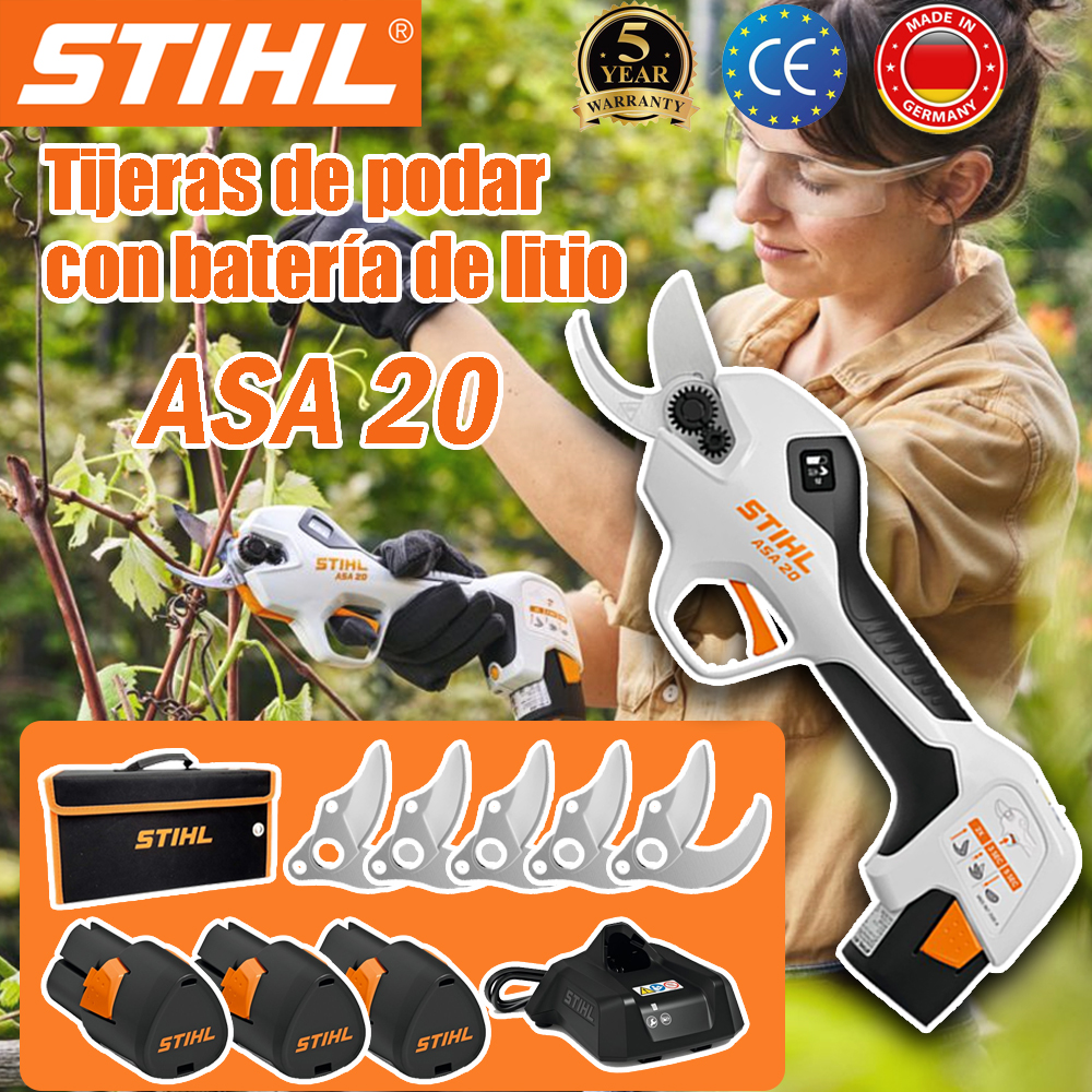 Oferta especial de primavera: 【STIHL】Tijeras de podar con batería de litio ASA 20