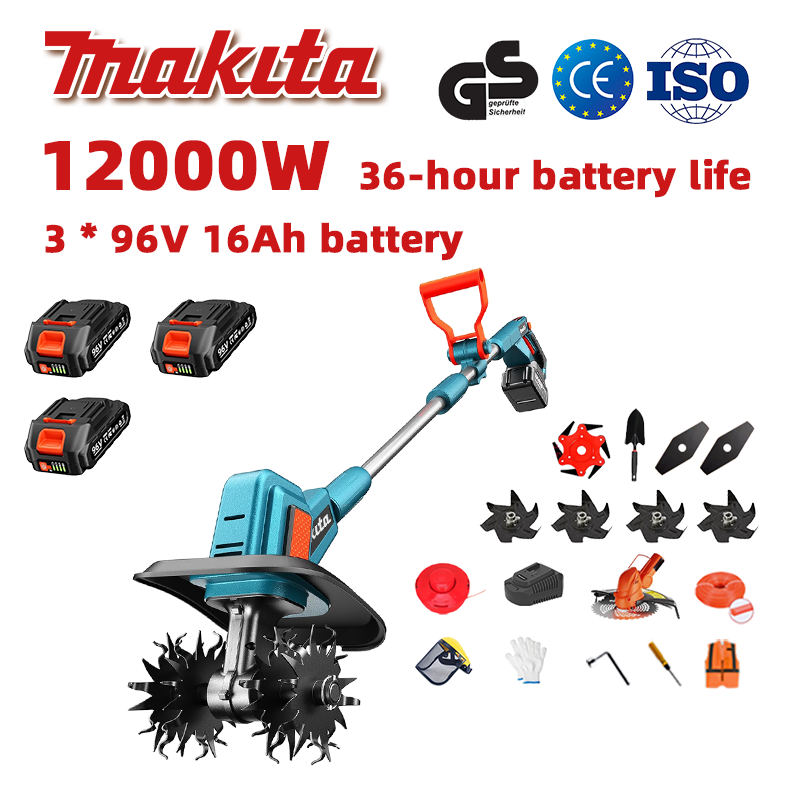 El último arado multifunción cinco en uno 2020 de Makita (con batería de litio de 96 V)