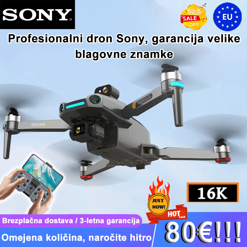 [Uradna posebna cena] Profesionalni dron Sony, garancija velike blagovne znamke