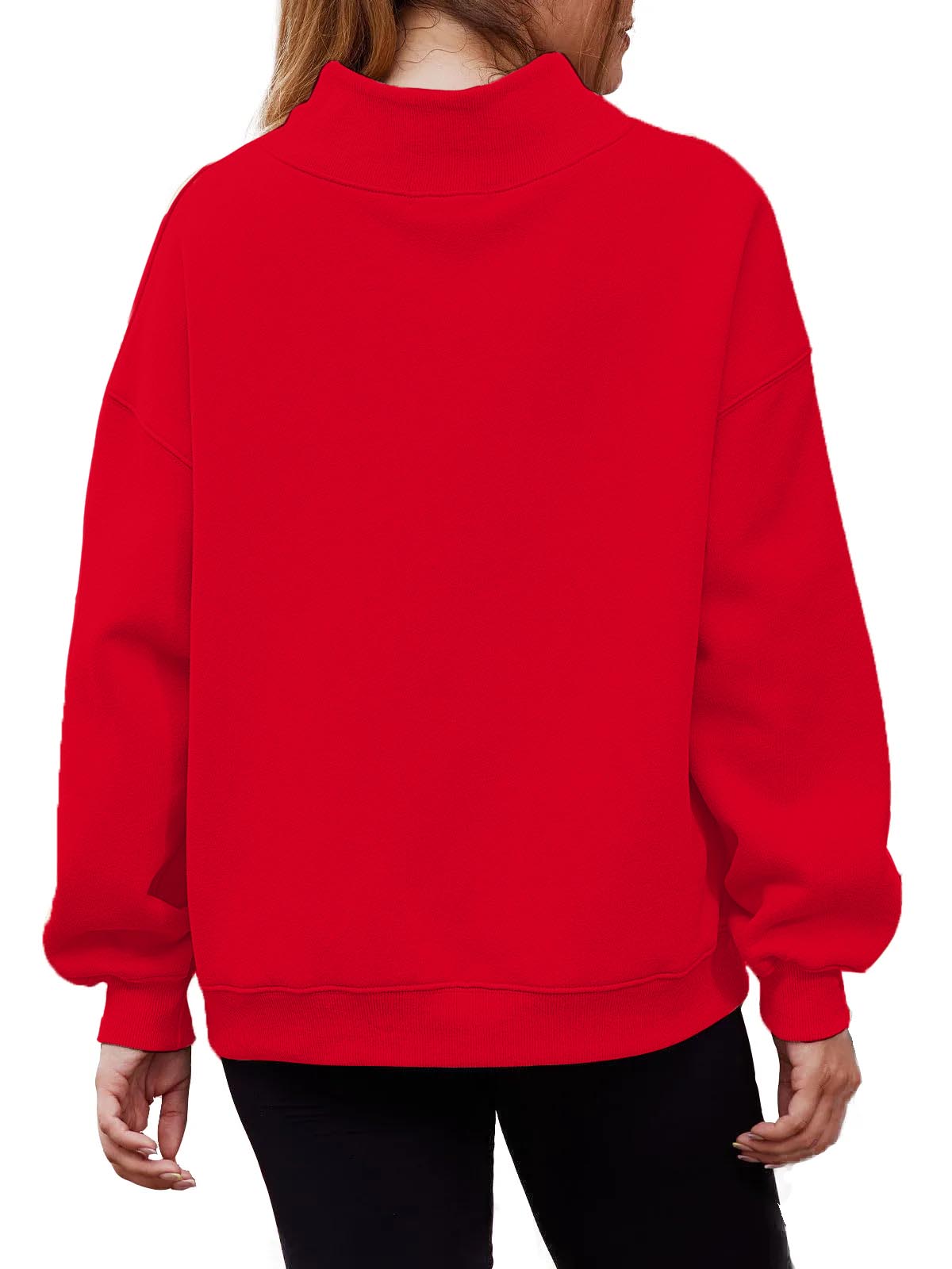 ⏰Hot Sale-Women's Half Turtleneck Fleece Casual Sweatshirt(BUY 2 Free Shipping)