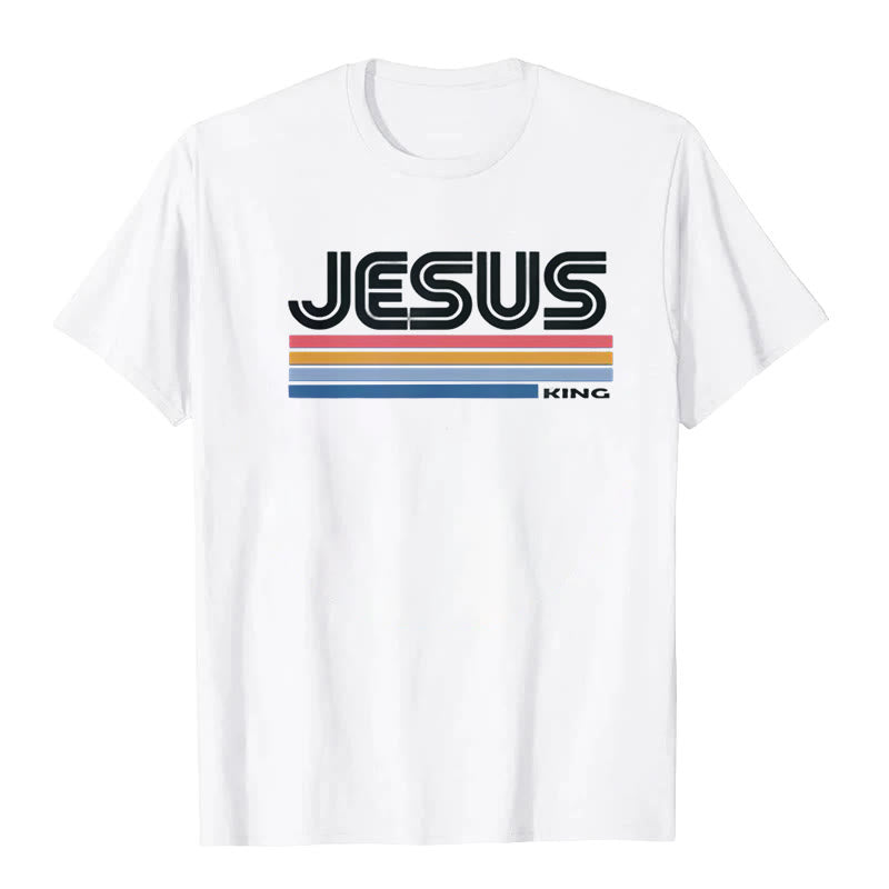 Retro Jesus King T-Shirt(buy 2 free shipping!!!)