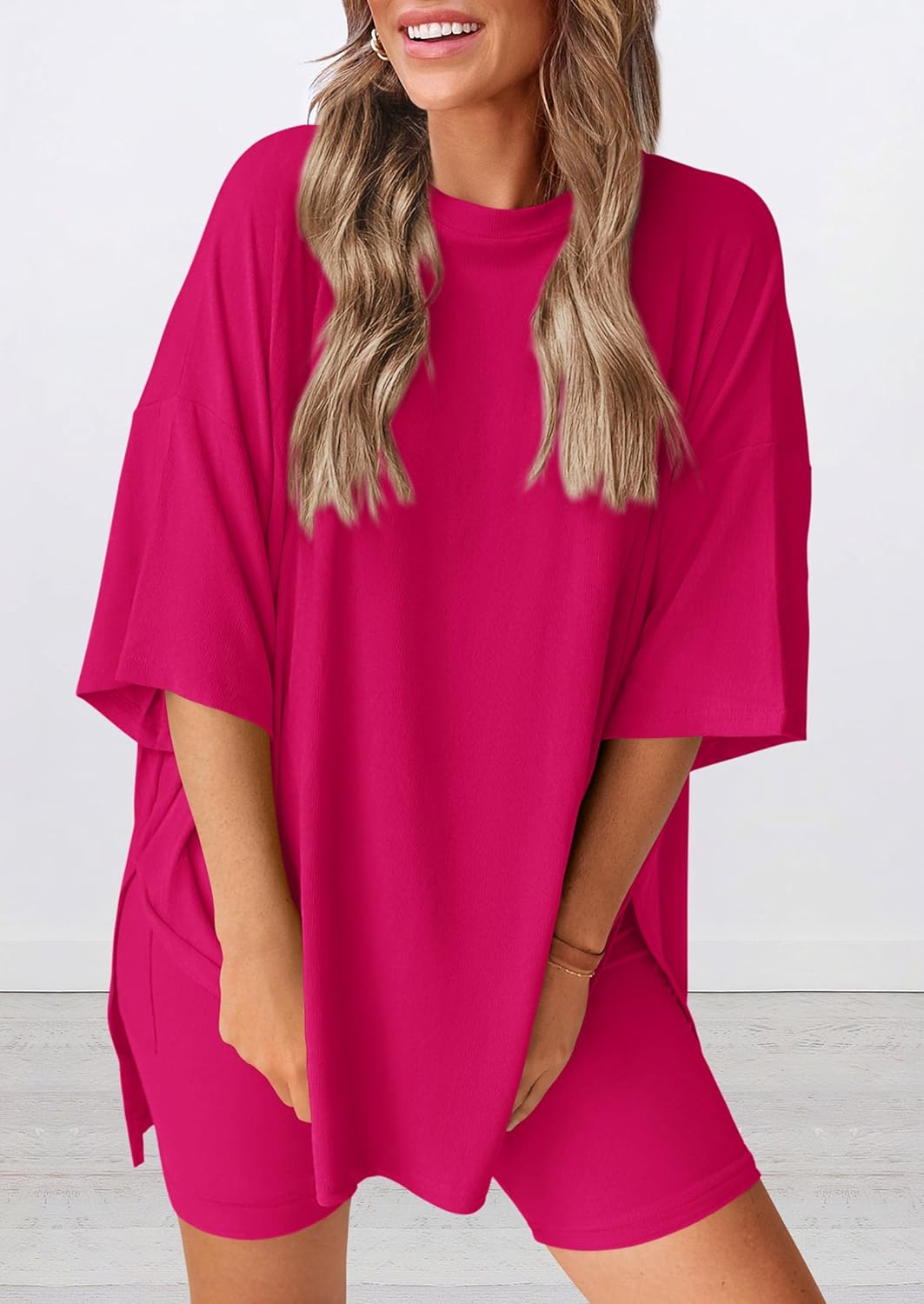 Women's Two Piece Lounge Set 2025 Summer Casual Oversized(buy 2 free shipping!!!)