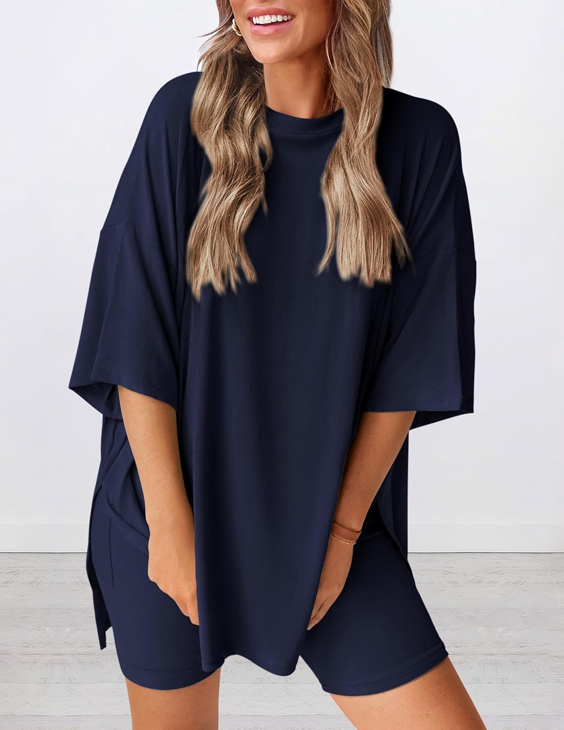 Women's Two Piece Lounge Set 2025 Summer Casual Oversized(buy 2 free shipping!!!)