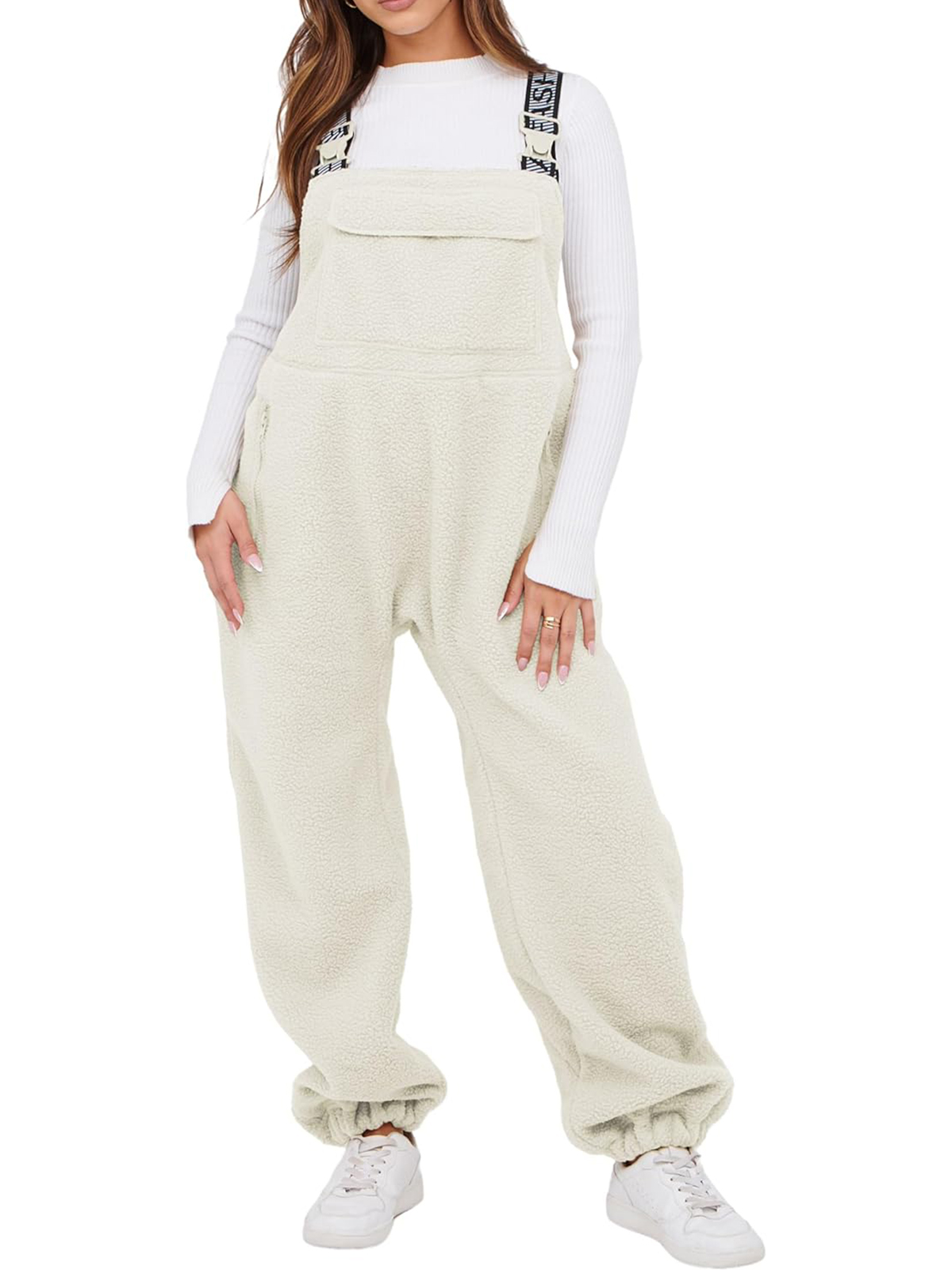 Women's Fleece Warm Winter Casual Loose Jumpsuits (Buy 2 Free Shipping)