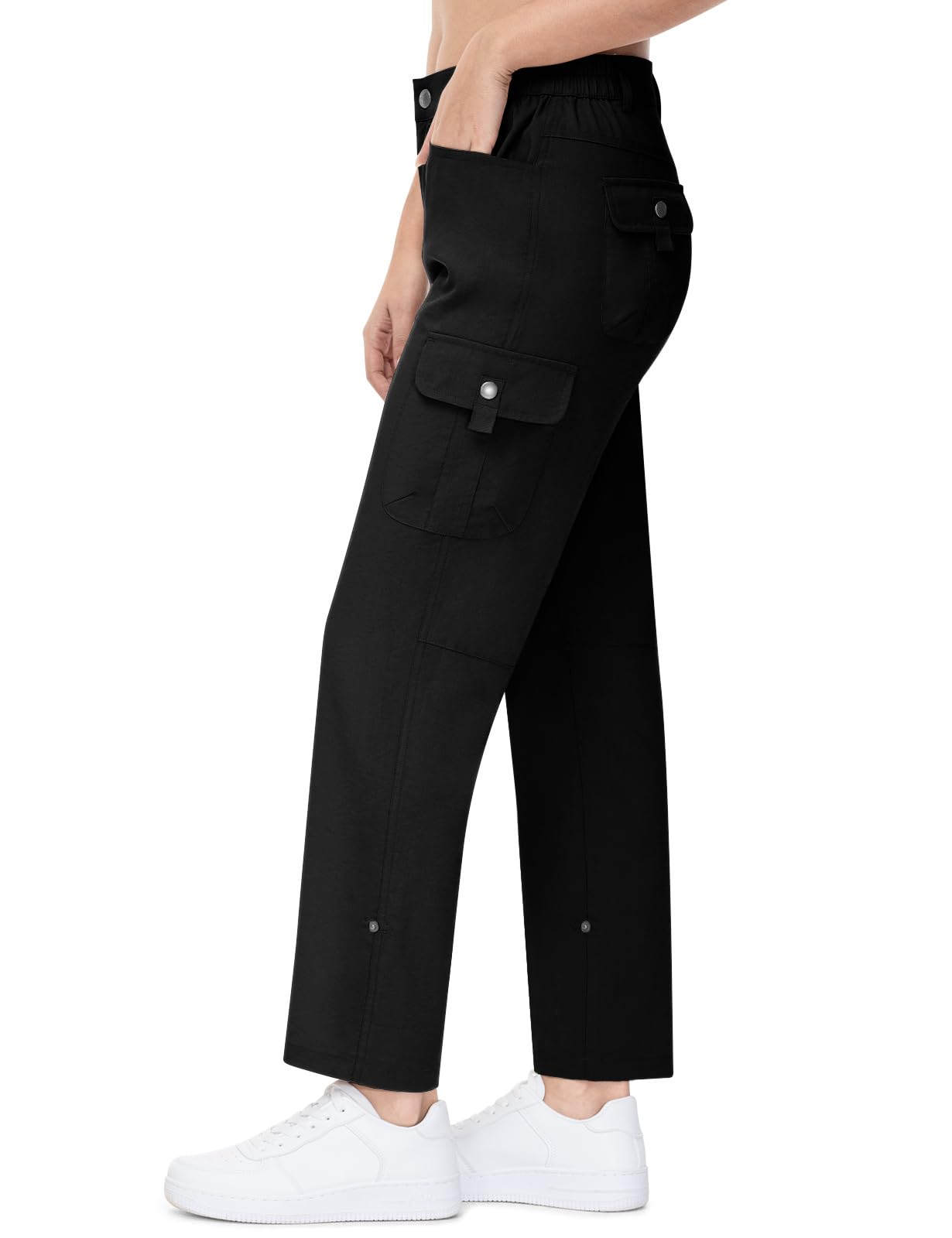Women's Quick Dry Convertible Lightweight Roll Up Cargo Pants