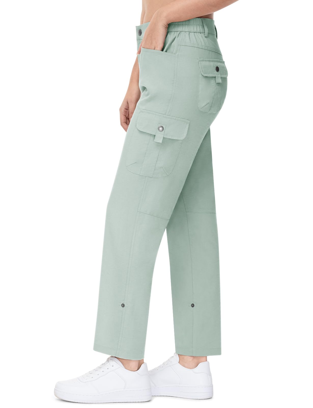 Women's Quick Dry Convertible Lightweight Roll Up Cargo Pants