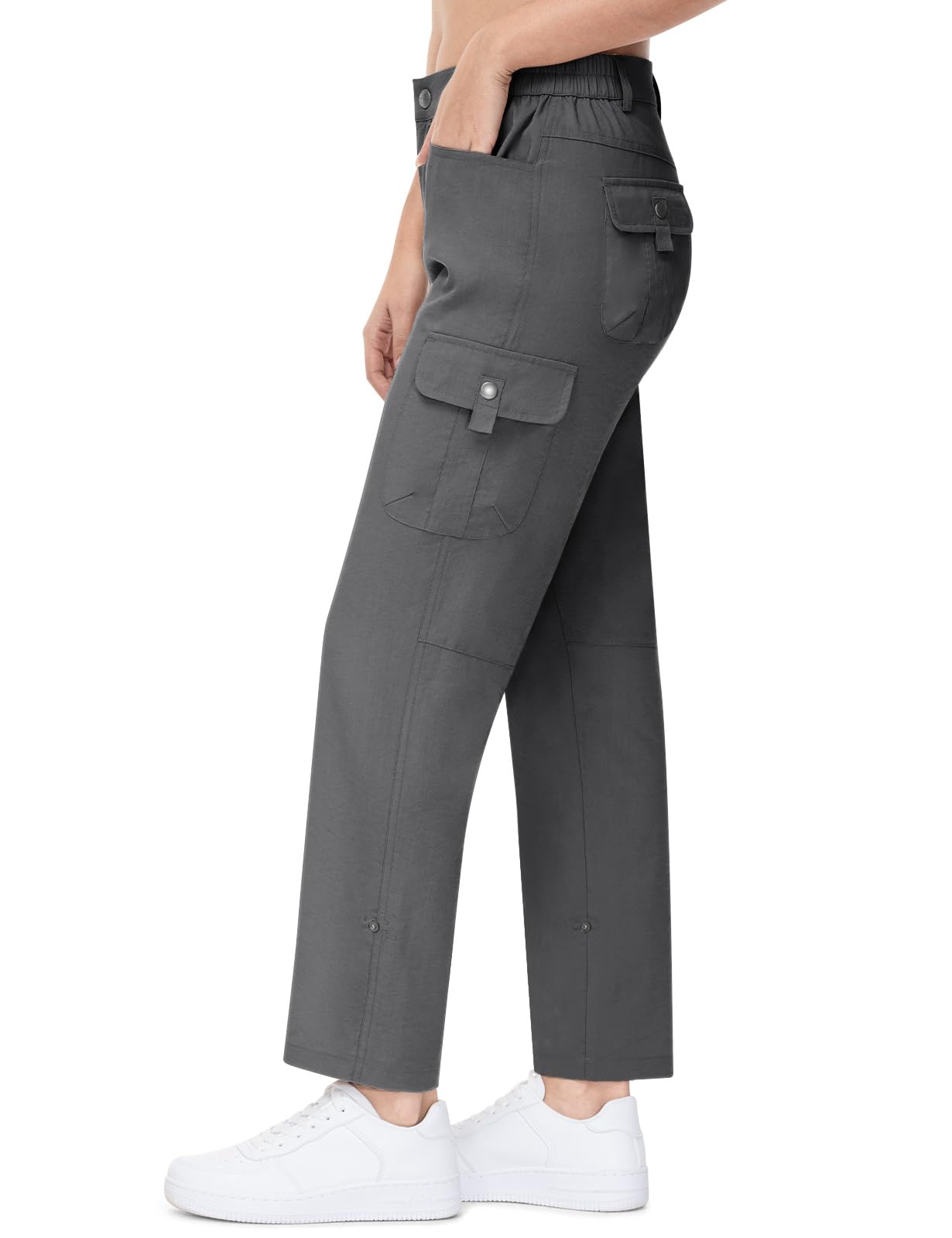 Women's Quick Dry Convertible Lightweight Roll Up Cargo Pants