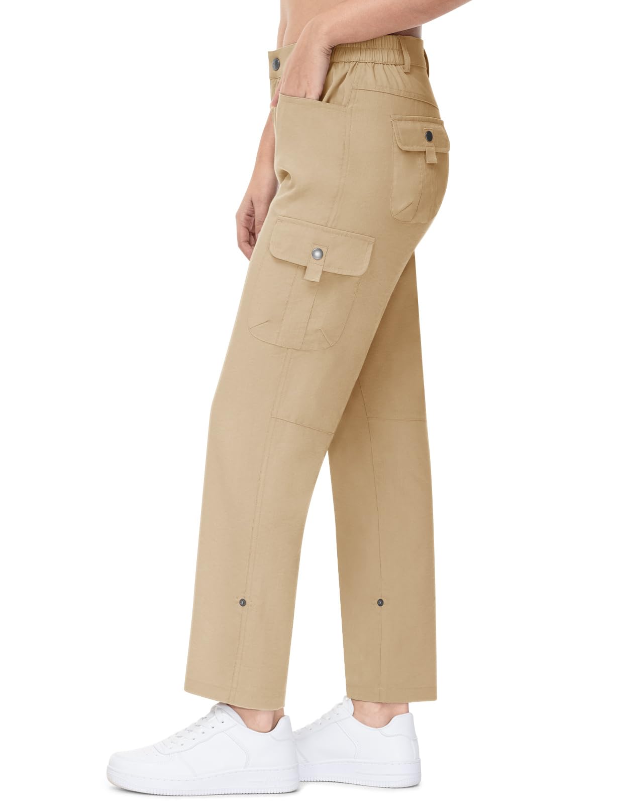 Women's Quick Dry Convertible Lightweight Roll Up Cargo Pants