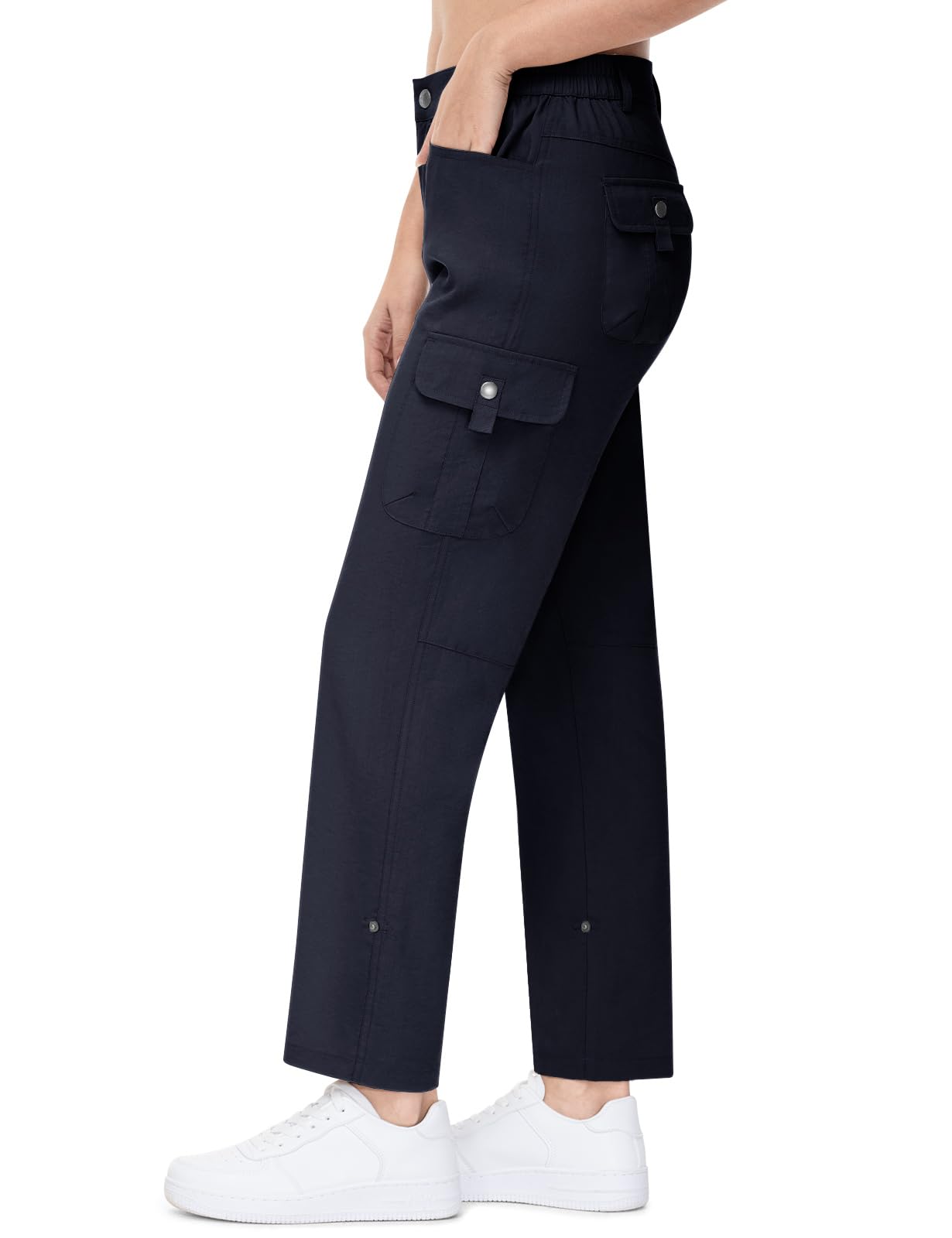 Women's Quick Dry Convertible Lightweight Roll Up Cargo Pants