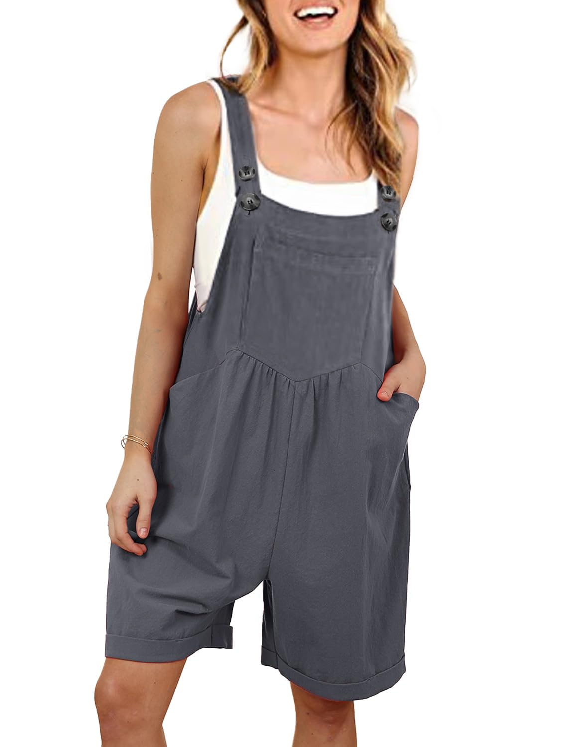 2024 New Women's Wide Leg Bib Rompers(30% OFF!!!)