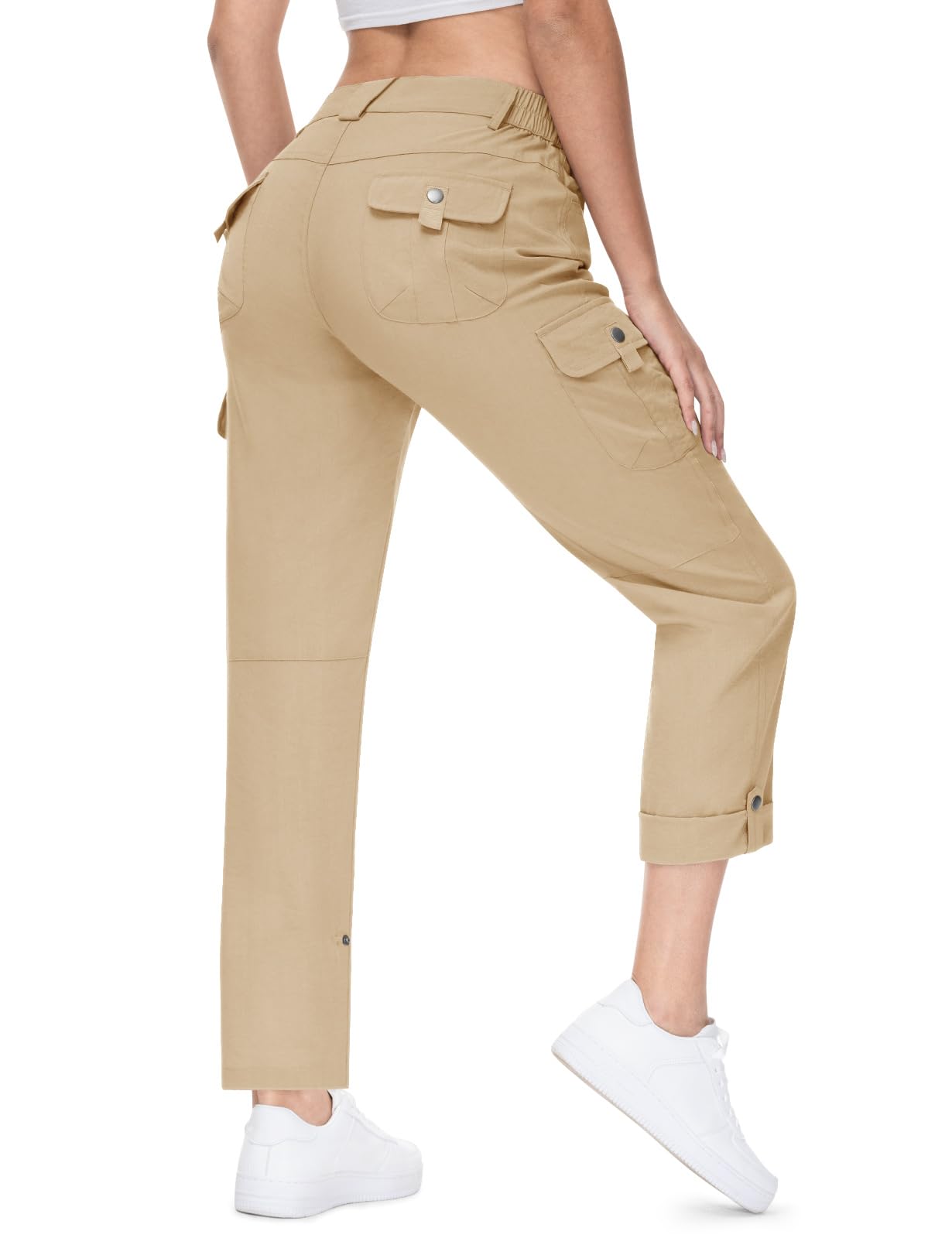 Women's Quick Dry Convertible Lightweight Roll Up Cargo Pants
