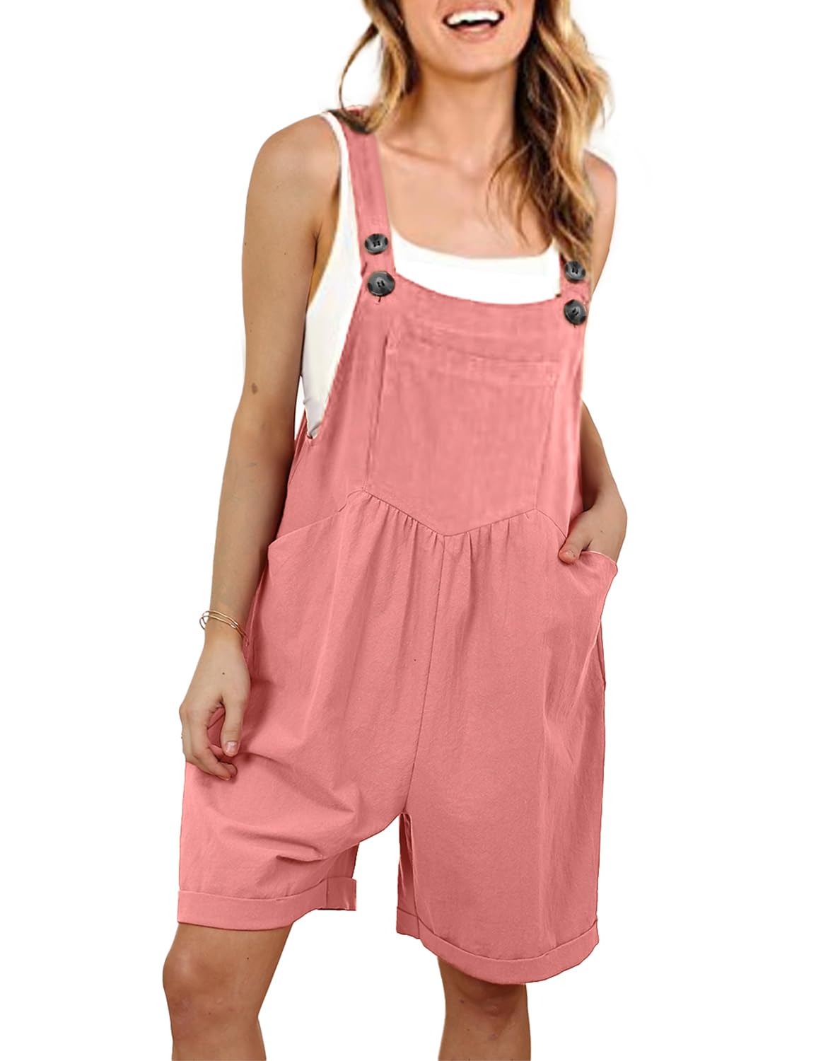 2024 New Women's Wide Leg Bib Rompers(30% OFF!!!)