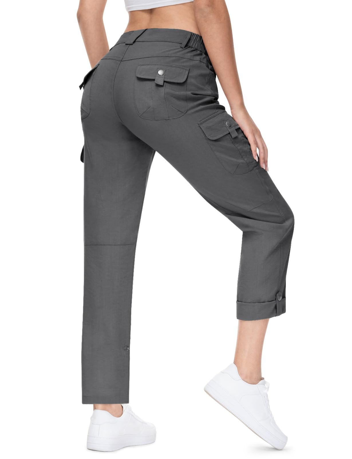 Women's Quick Dry Convertible Lightweight Roll Up Cargo Pants