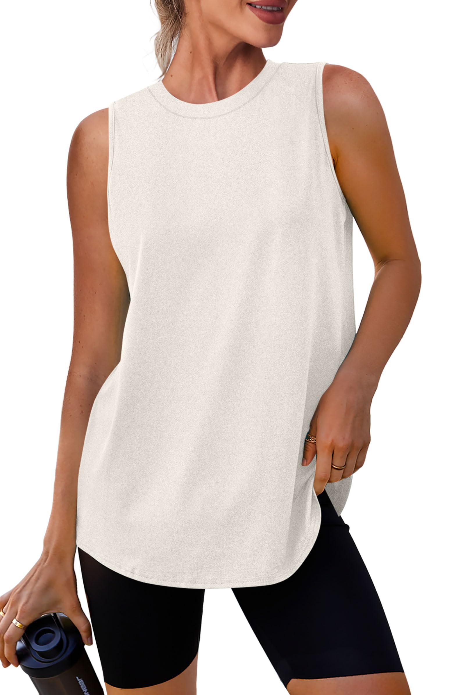 Womens Workout Tank Tops Lightweight Sleeveless Shirts