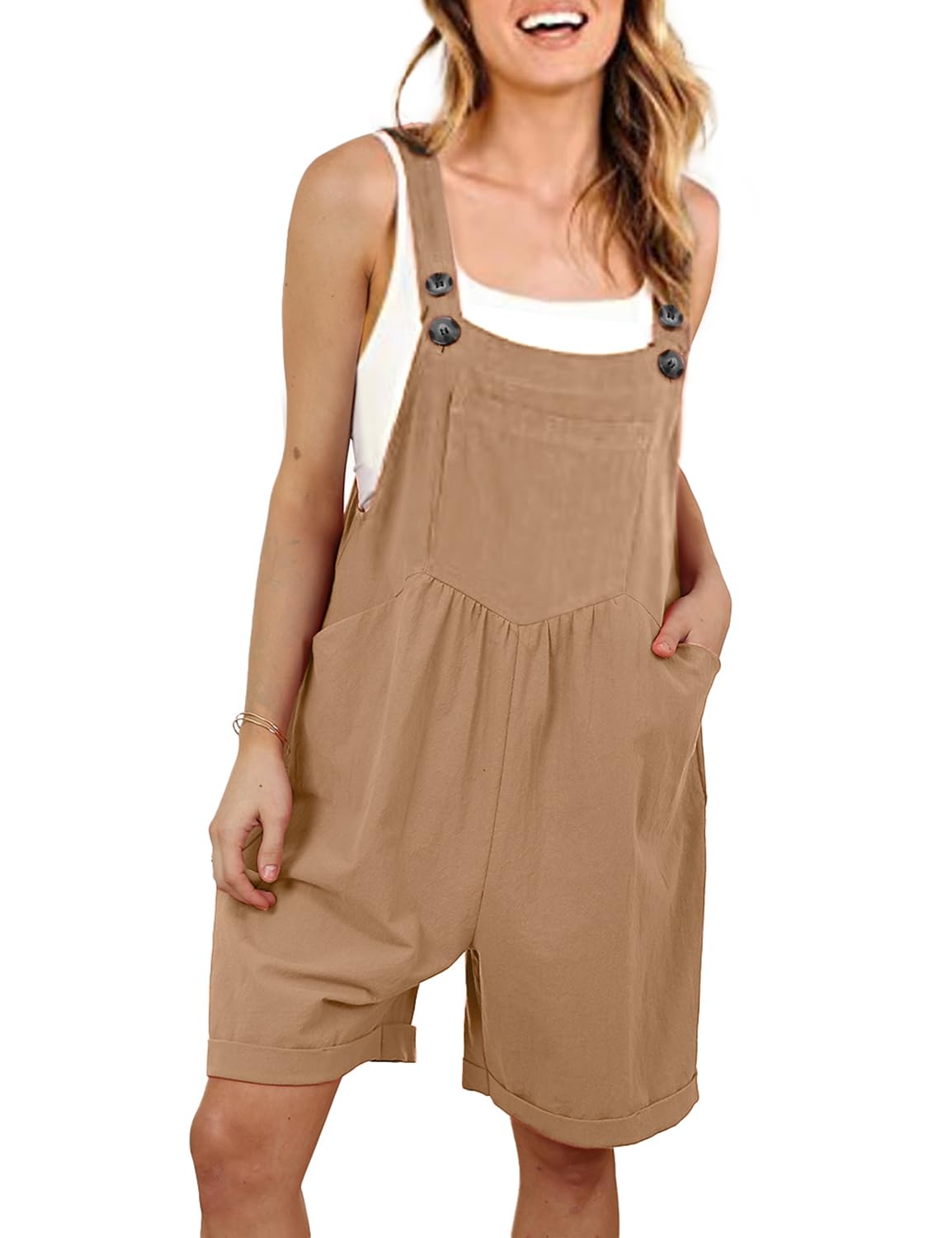 2024 New Women's Wide Leg Bib Rompers(30% OFF!!!)