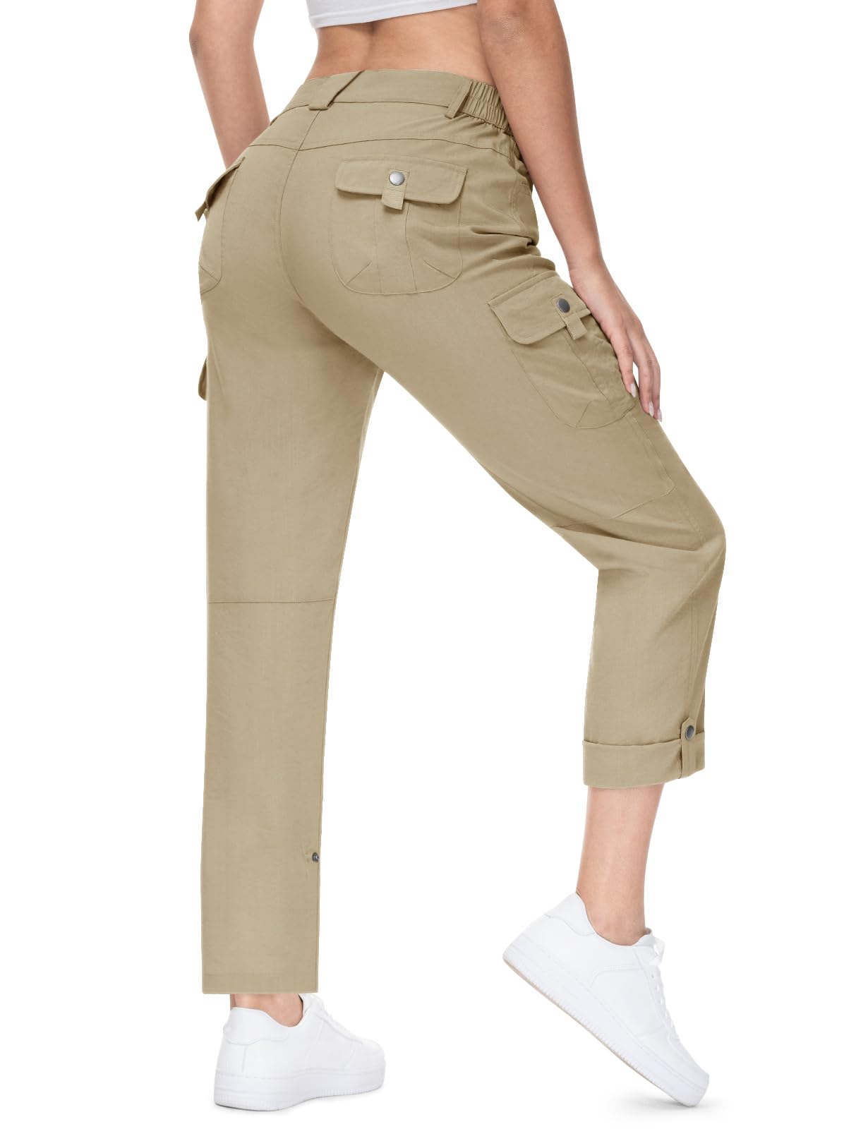 Women's Quick Dry Convertible Lightweight Roll Up Cargo Pants