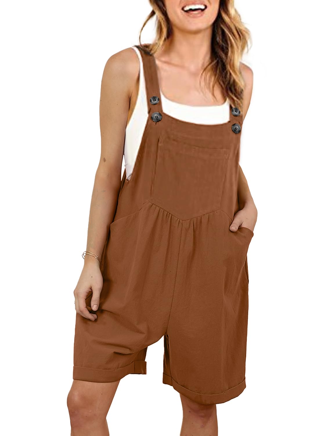 2024 New Women's Wide Leg Bib Rompers(30% OFF!!!)