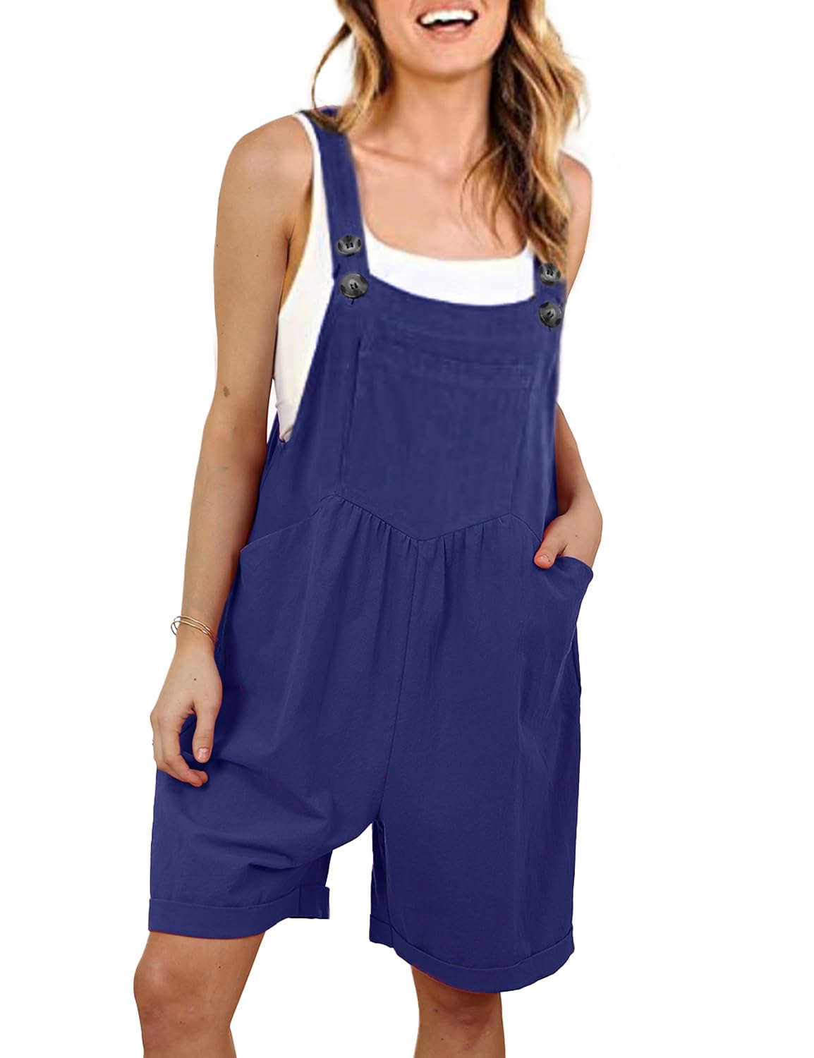 2024 New Women's Wide Leg Bib Rompers(30% OFF!!!)