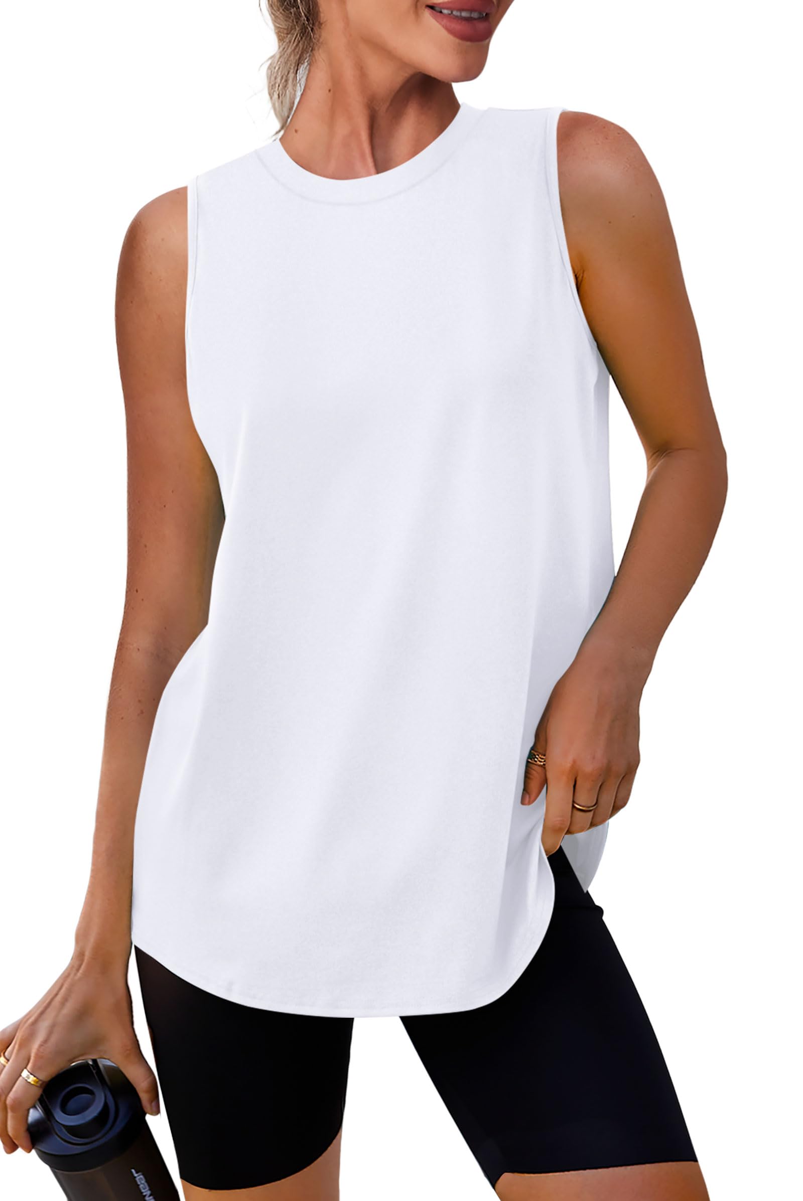 Womens Workout Tank Tops Lightweight Sleeveless Shirts