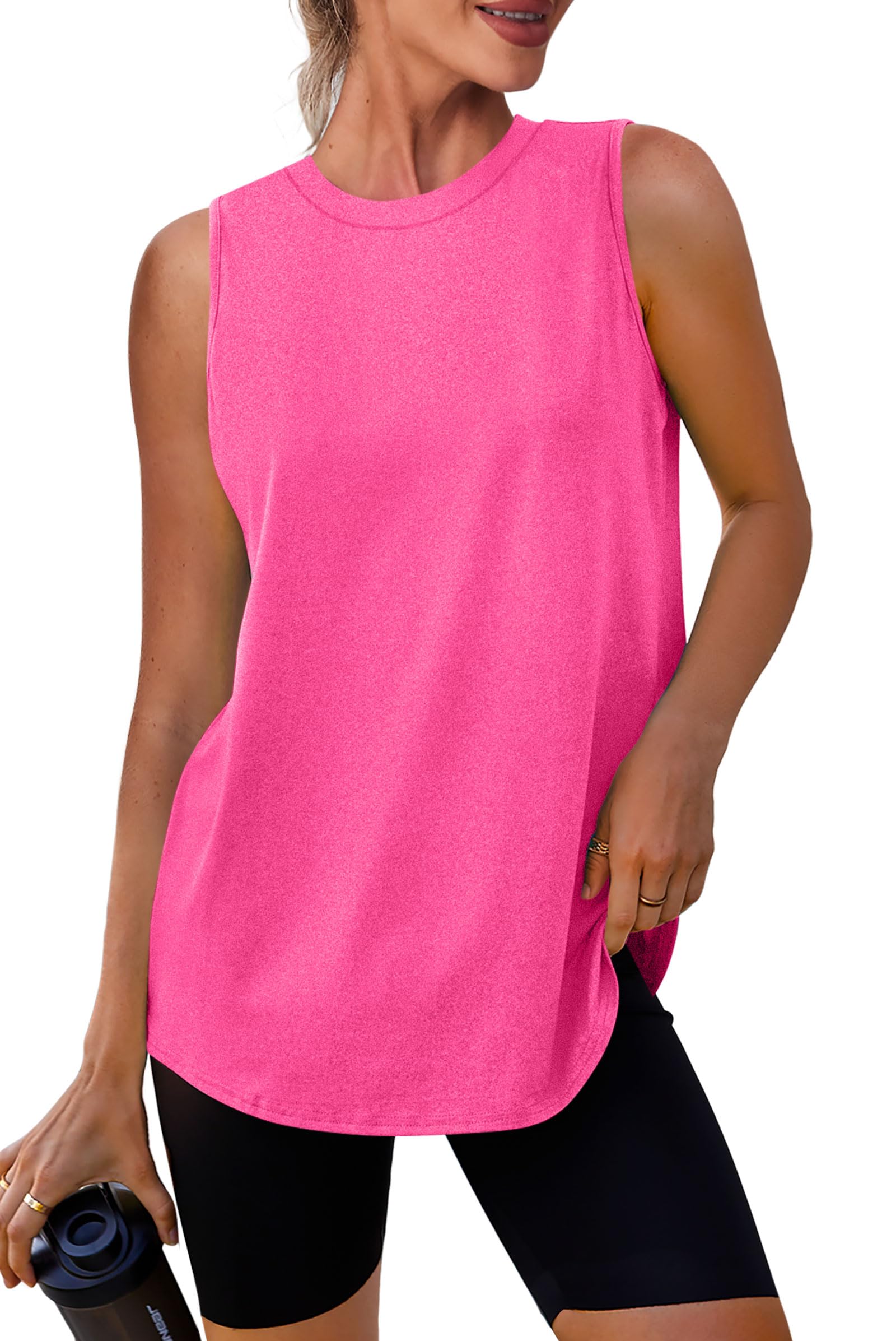 Womens Workout Tank Tops Lightweight Sleeveless Shirts