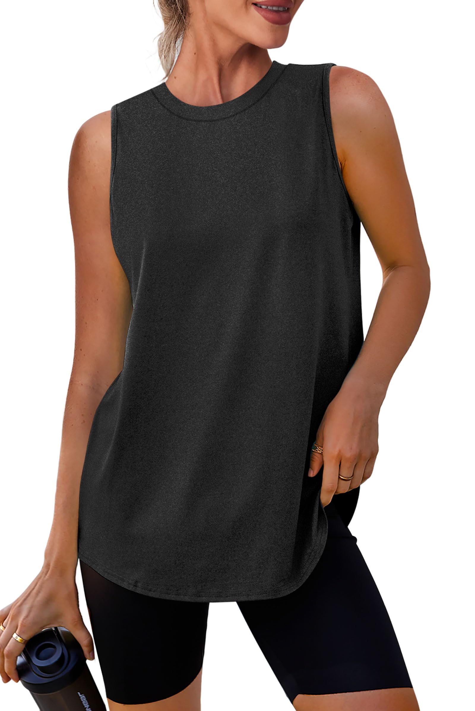 Womens Workout Tank Tops Lightweight Sleeveless Shirts