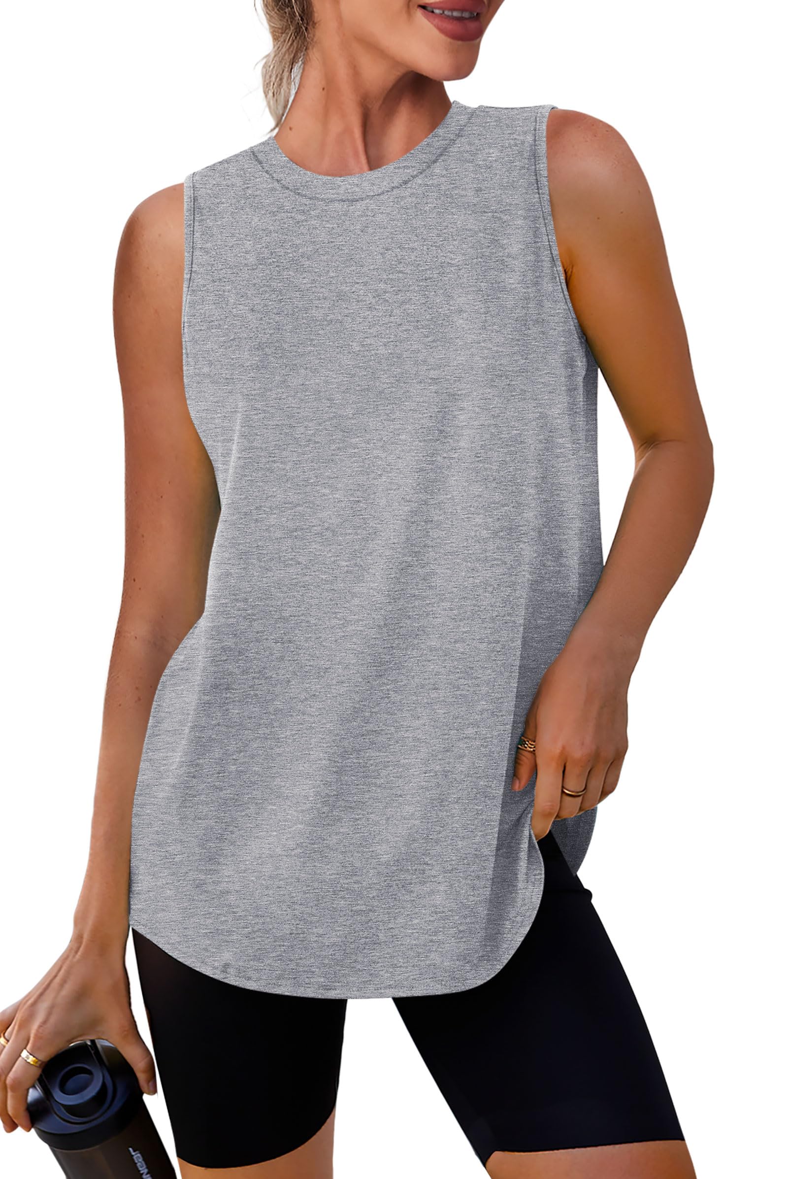 Womens Workout Tank Tops Lightweight Sleeveless Shirts