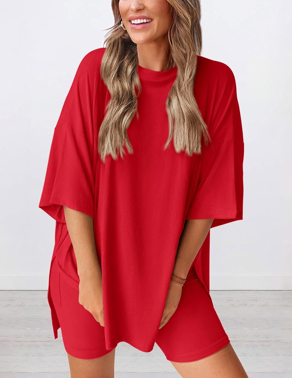 Women's Two Piece Lounge Set 2025 Summer Casual Oversized(buy 2 free shipping!!!)