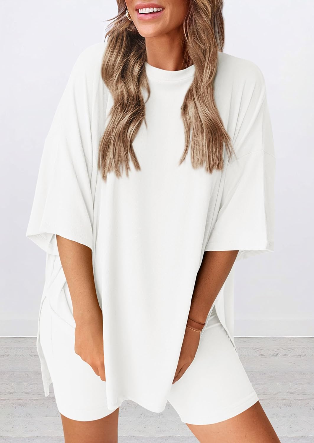 Women's Two Piece Lounge Set 2025 Summer Casual Oversized(buy 2 free shipping!!!)