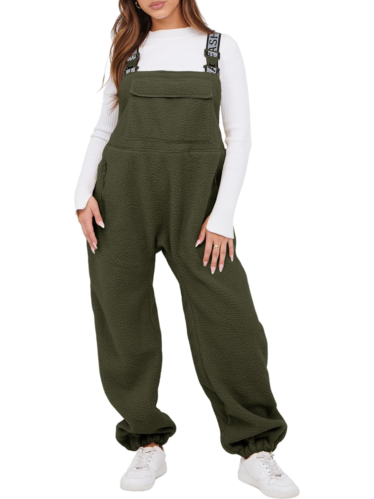 Women's Fleece Warm Winter Casual Loose Jumpsuits (Buy 2 Free Shipping)