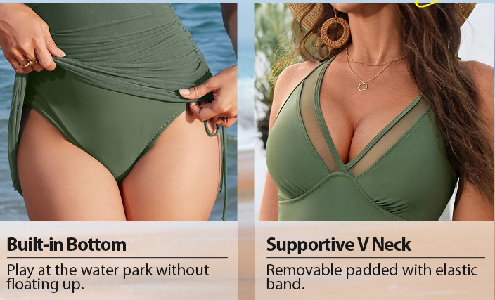 tummy control swimsuits for women