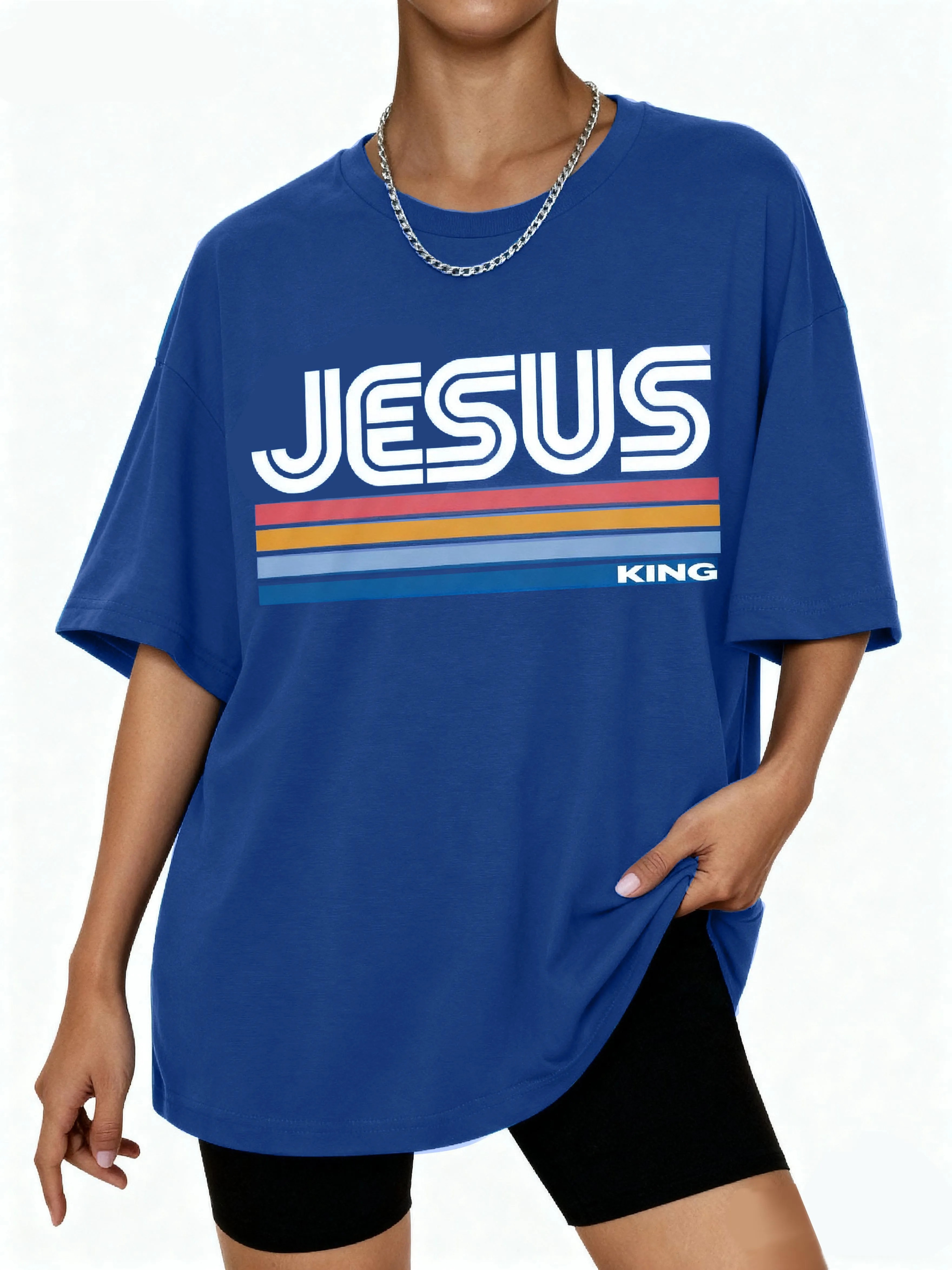 “Jesus King” Retro Christian T-Shirt