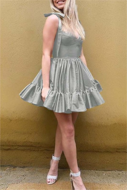 Jade Unique Charming Sweetheart Pleats Bud Short Mini cocktail Dress