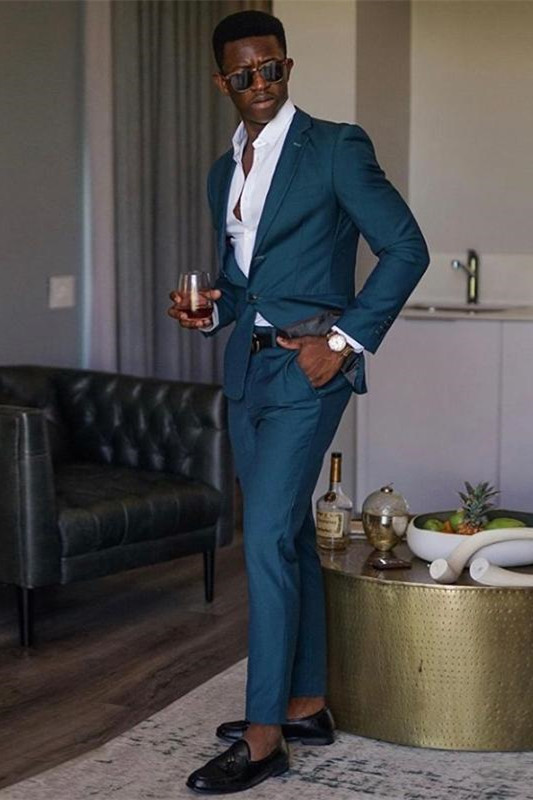 Modern Two-Piece Prom Attire for Guys