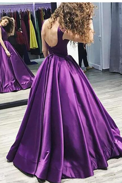 Scoop Cap Sleeve Long Bridesmaid Dress