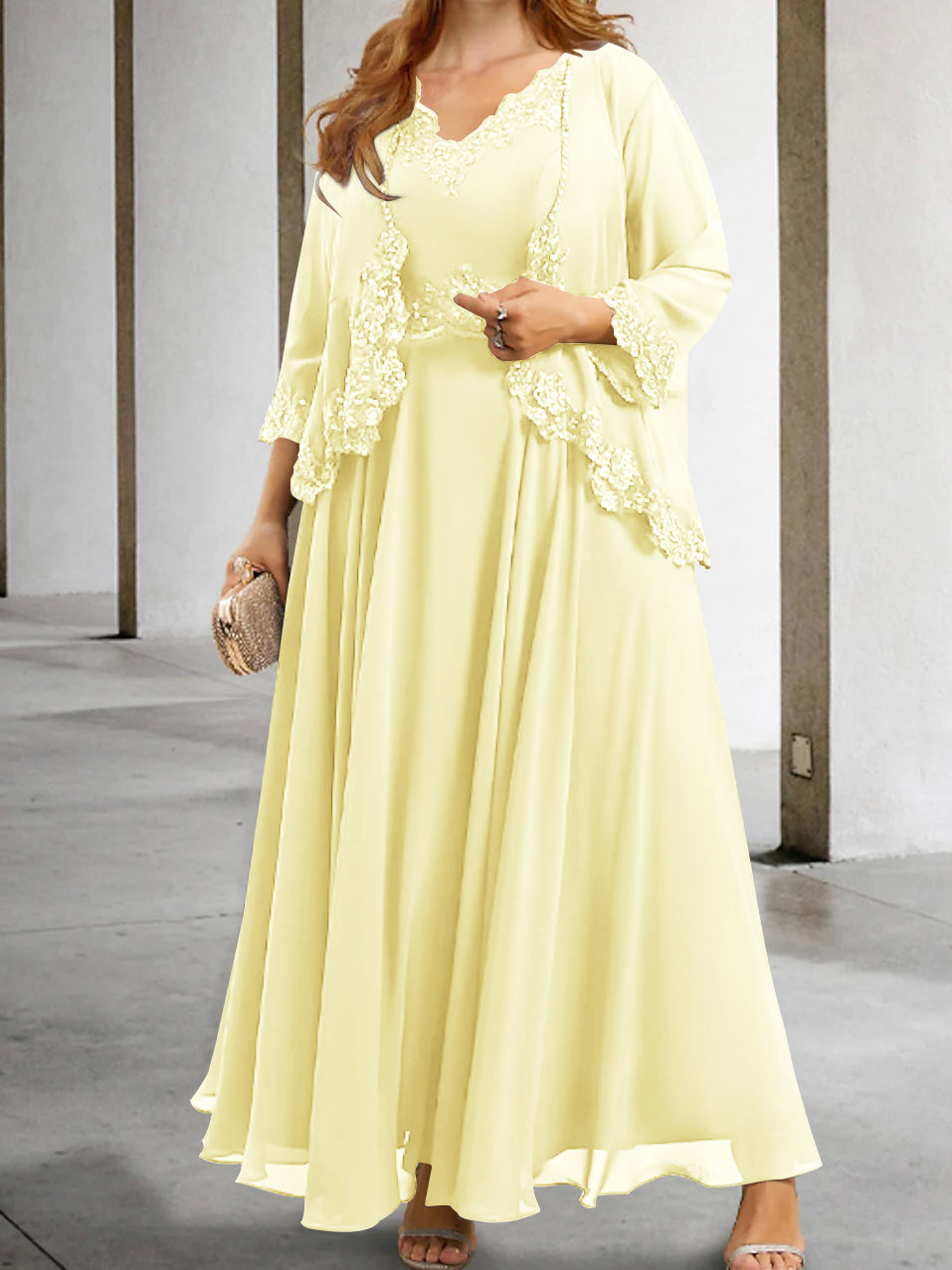 Elegant Mother of the Bride A-Line/Princess Dresses Featuring Applique & Sequins