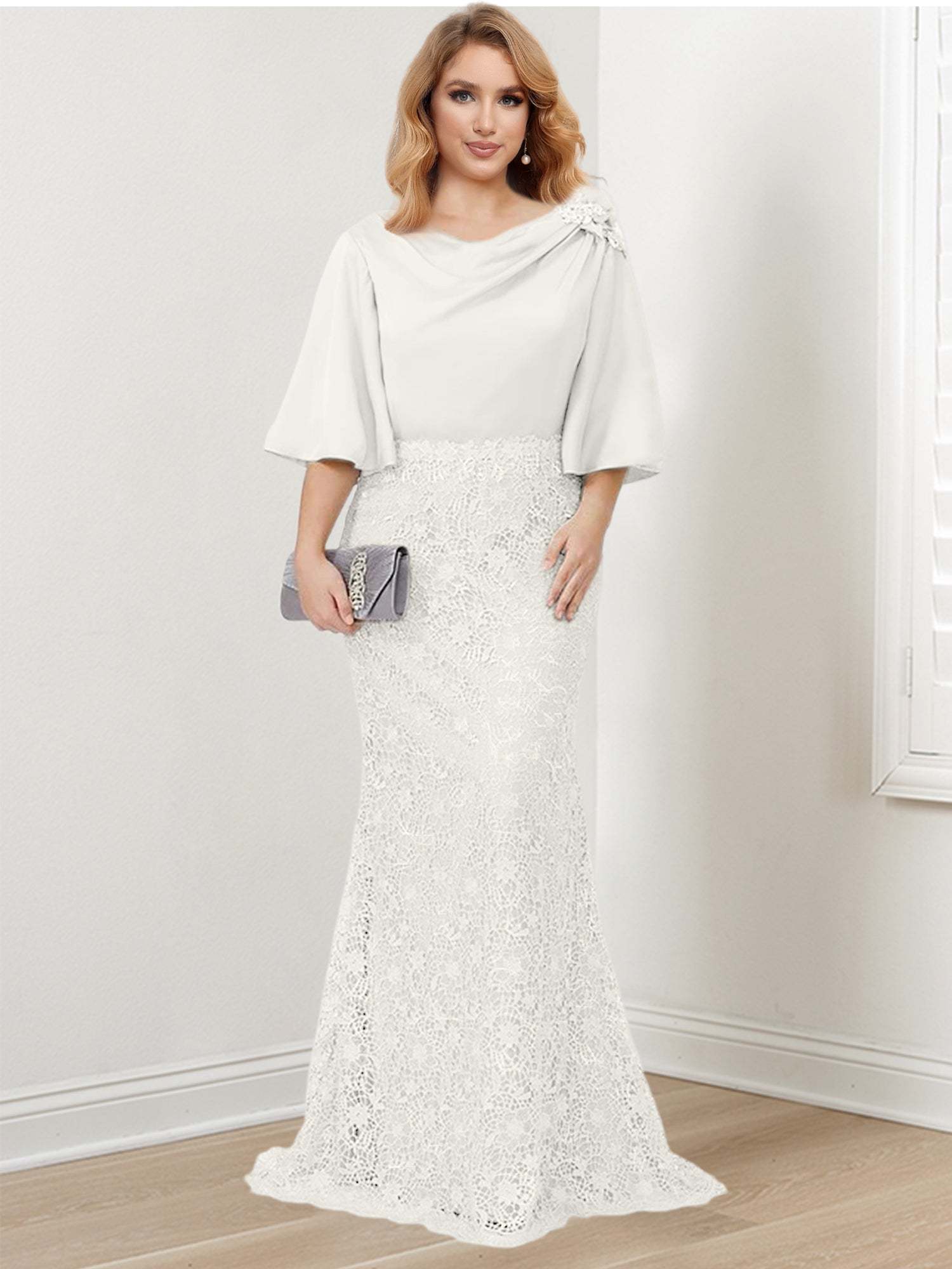 Elegant Mother of the Bride Trumpet/Mermaid Dresses Featuring Applique