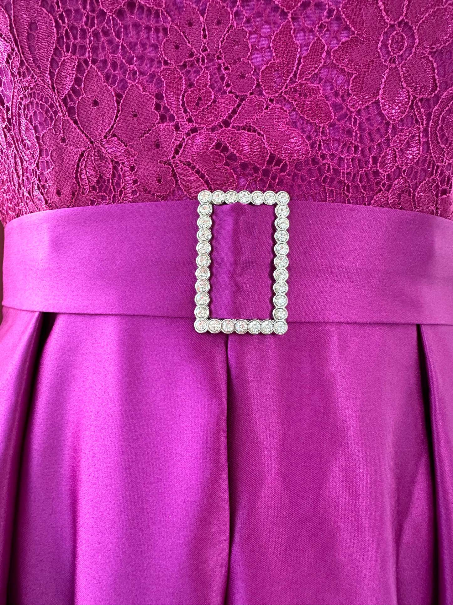 Asymmetrical A-Line Mother of the Bride Dress with Scoop Neck and Short Sleeves