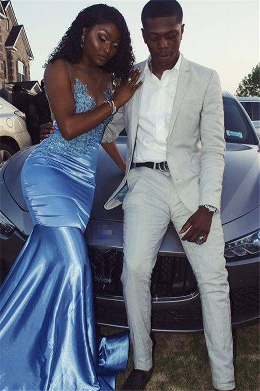 High-Quality New Arrival White Bespoke Prom Suit with Notch Lapel