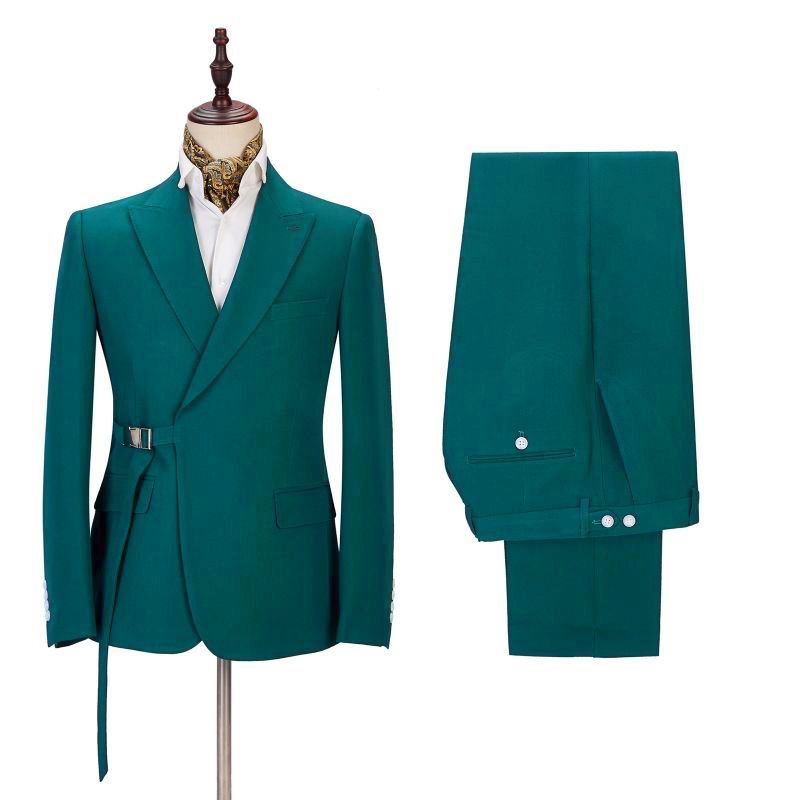 Newest Peaked Lapel Wedding Suit for Groom