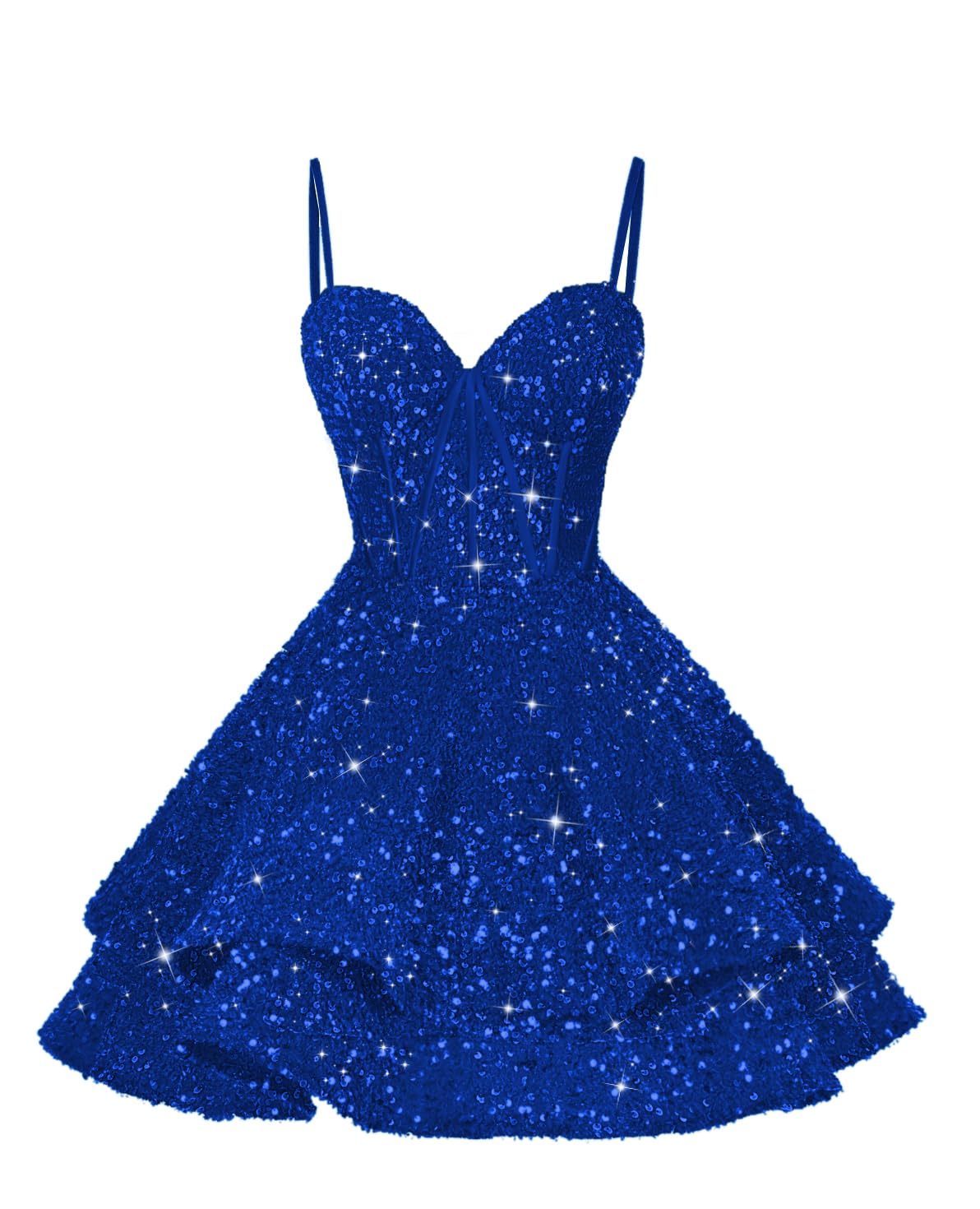 Dark Blue Sweetheart Short Mini cocktail Dress