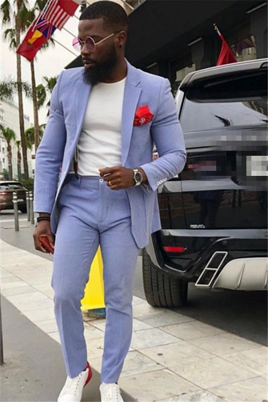 Gentle New Arrival Unique Lavender Groomsmen Tuxedos