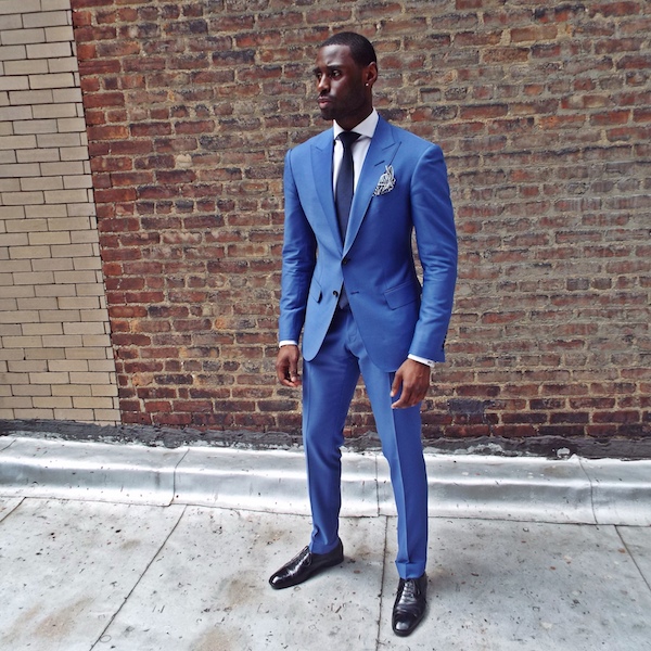 New Arrival Royal Blue Men's Summer Wedding Suits Two Pieces with Peaked Lapel