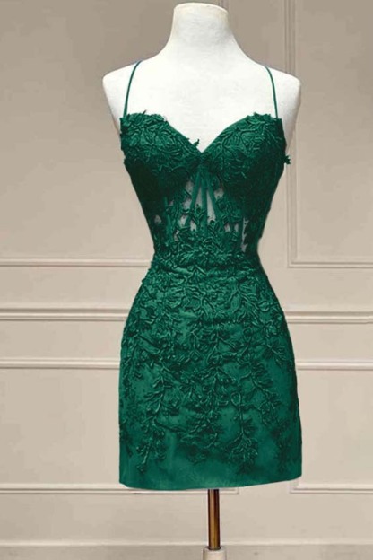 Chic Exquisite Sweetheart Embroidery Short Mini cocktail Dress