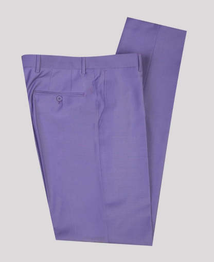 Clifford Chic Purple Best-Fitted Peaked Lapel Three-Piece Men's Suits