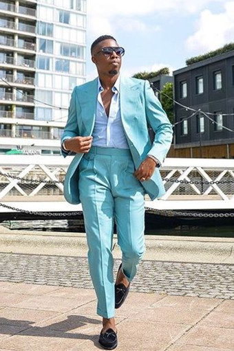Popular Designer Suits for Wedding with Peaked Lapel