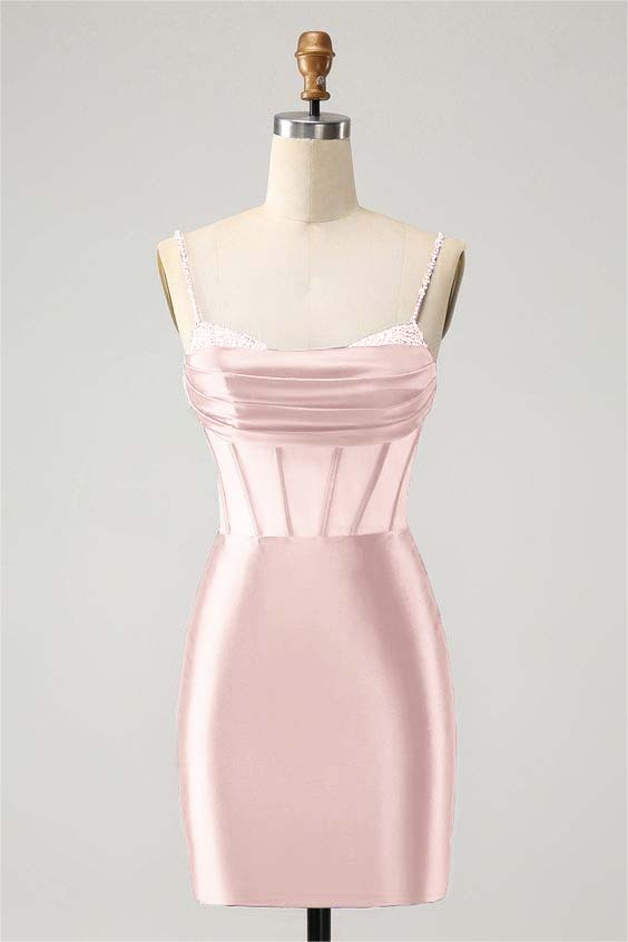 Royal Blue Slim Fit Dazzling Exquisite Short Mini cocktail Dress