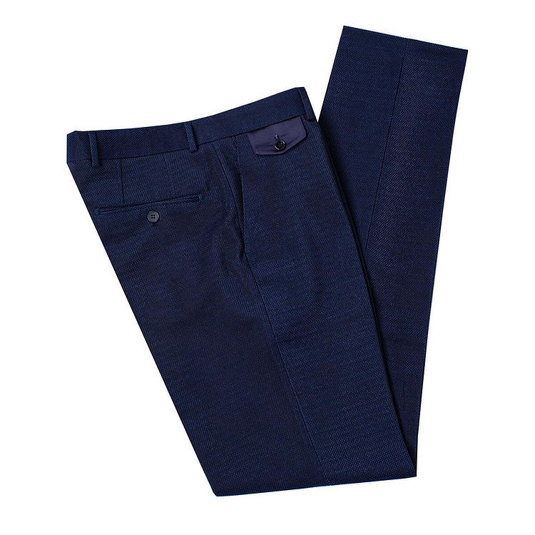 Skylar Slim Fit Dark Navy Shawl Lapel Three-Piece Wedding Suits for Men